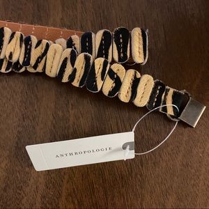 Anthropologie Tabby Animal tiger Stripe Belt